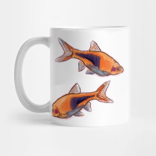 Harlequin Rasbora - Cute Crayon Fish Design Mug